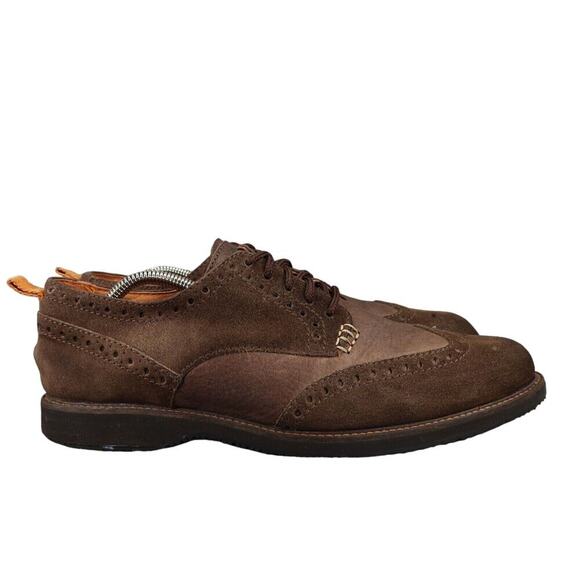 Tommy Bahama Shoes Mens 9.5 Oxford Elliot Wingtip Classic Leather Derby Brogue main image 6